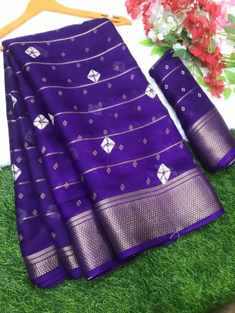 GC printed saree fabric wholesale